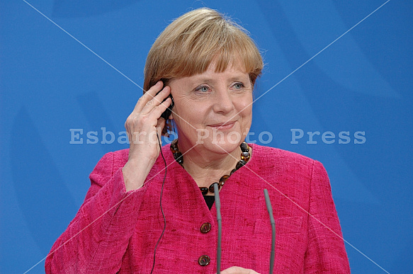 Angela Merkel meets Enrico Letta in Berlin