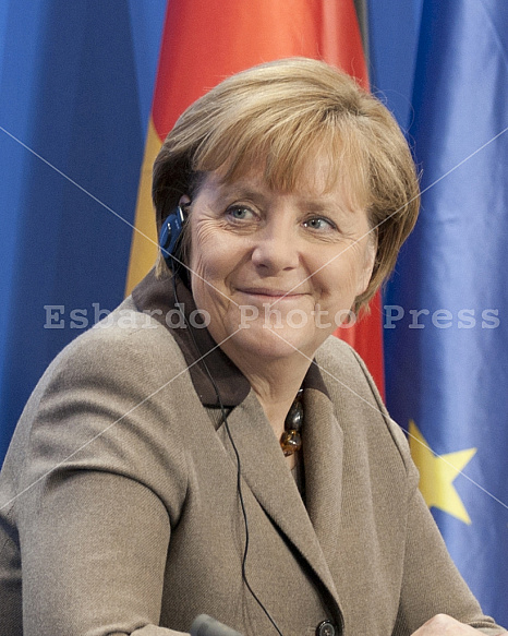 Angela Merkel receives Secretary-General of the United Nations, Ban Ki-moon