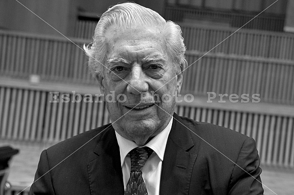 Mario Vargas Llosa introduced his book 