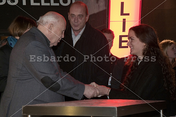 Mikhail Gorbachev at Checkpoint Charlie